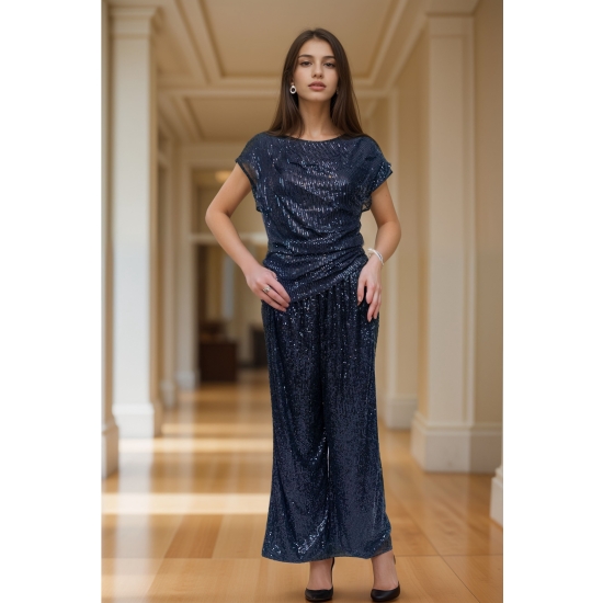 bluzka wieczorowa-bluzka cekiny-bluzka czarna elegancka-bluzka na impreze-spodnie koronkowe-spodnie wieczorowe-czarne el